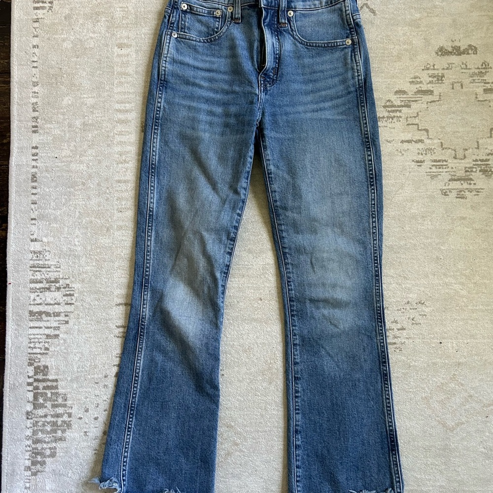 Madewell kick flare jeans